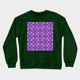 Fragrant herb flower pattern. Crewneck Sweatshirt